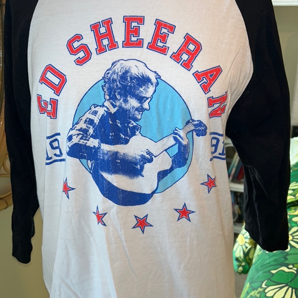 Ed Sheeran concert shirt 1991 M